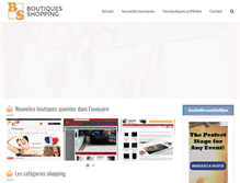 Tablet Screenshot of boutiques-shopping.com